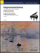 Impressionism piano sheet music cover